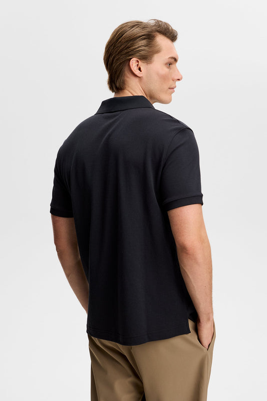Verse Poloshirt / Schwarz