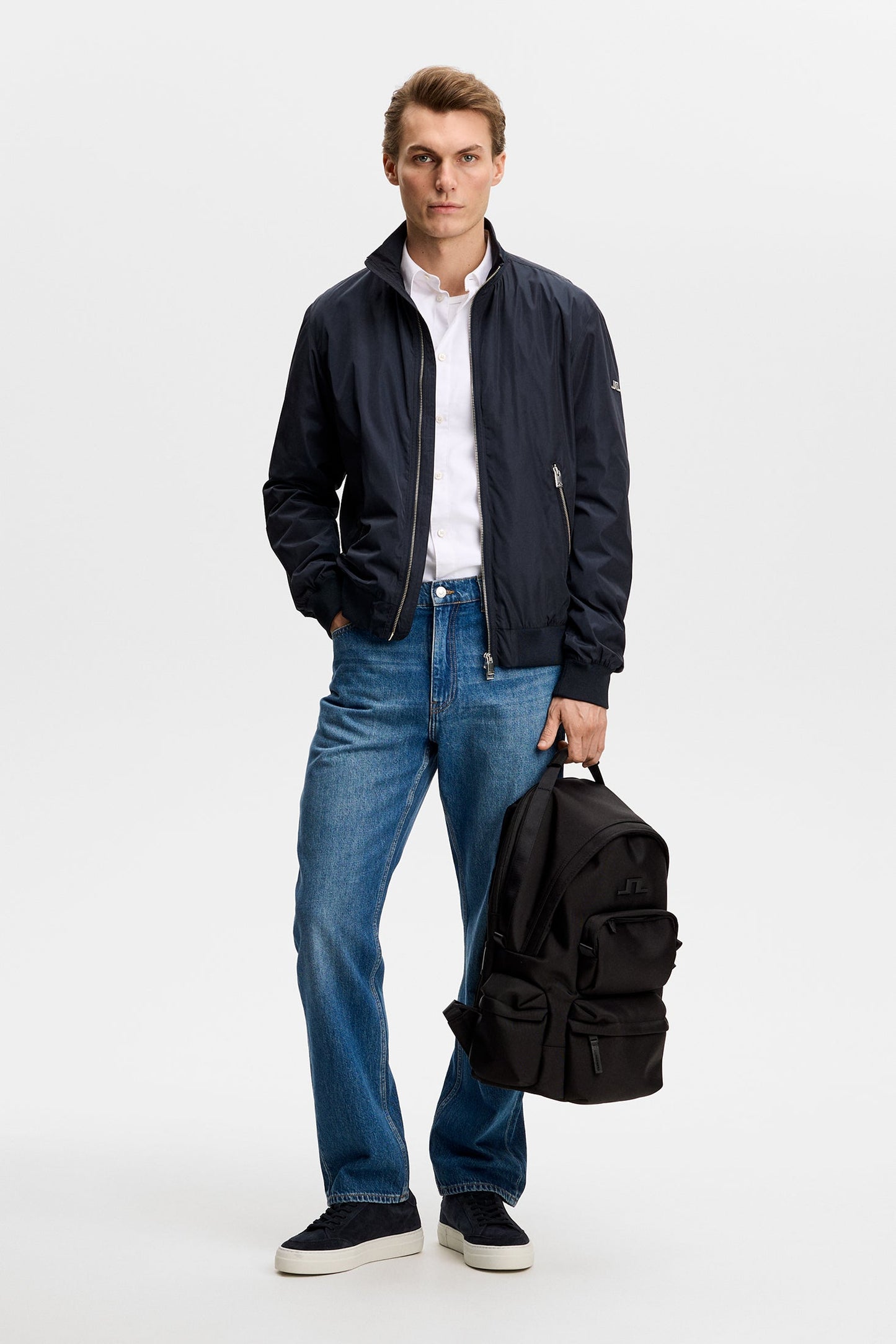 Kevin Poly Jacke / Navy