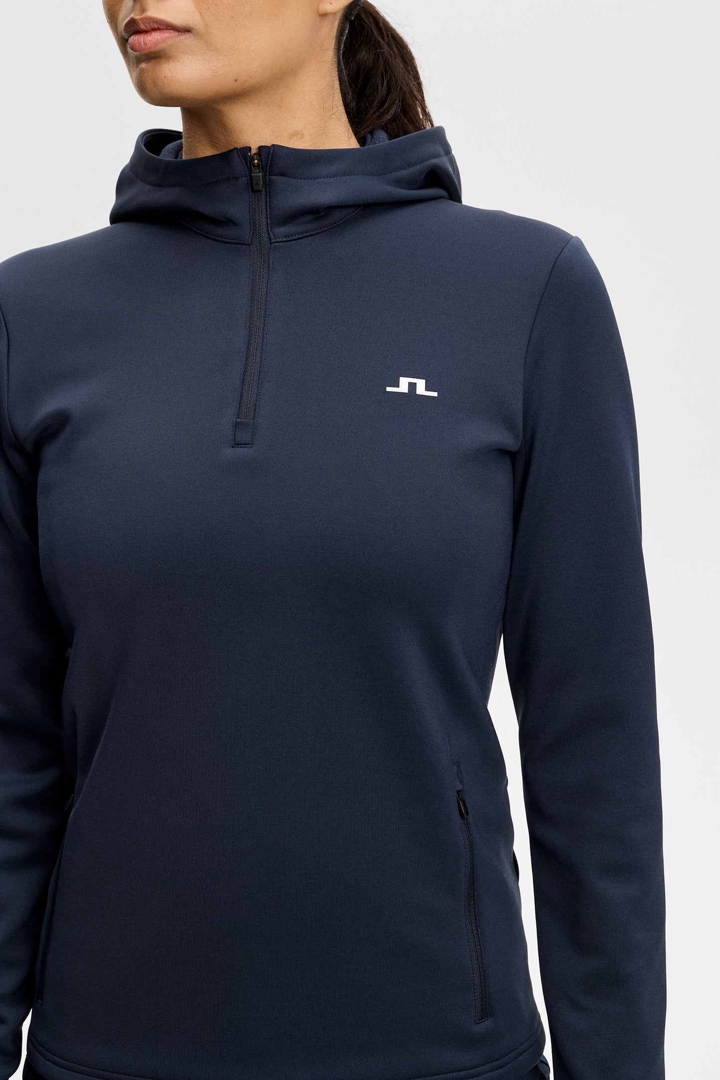 Aerielle Kapuzenpullover mit Reißverschluss / Navy