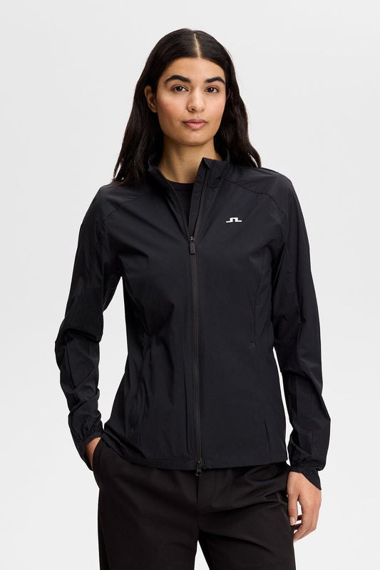 Thorine Wind Packable Jacket / Black
