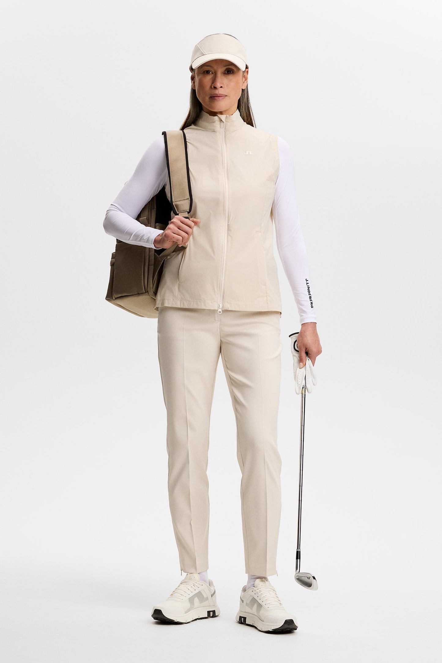 Thorine Wind Packable Weste / Moonbeam