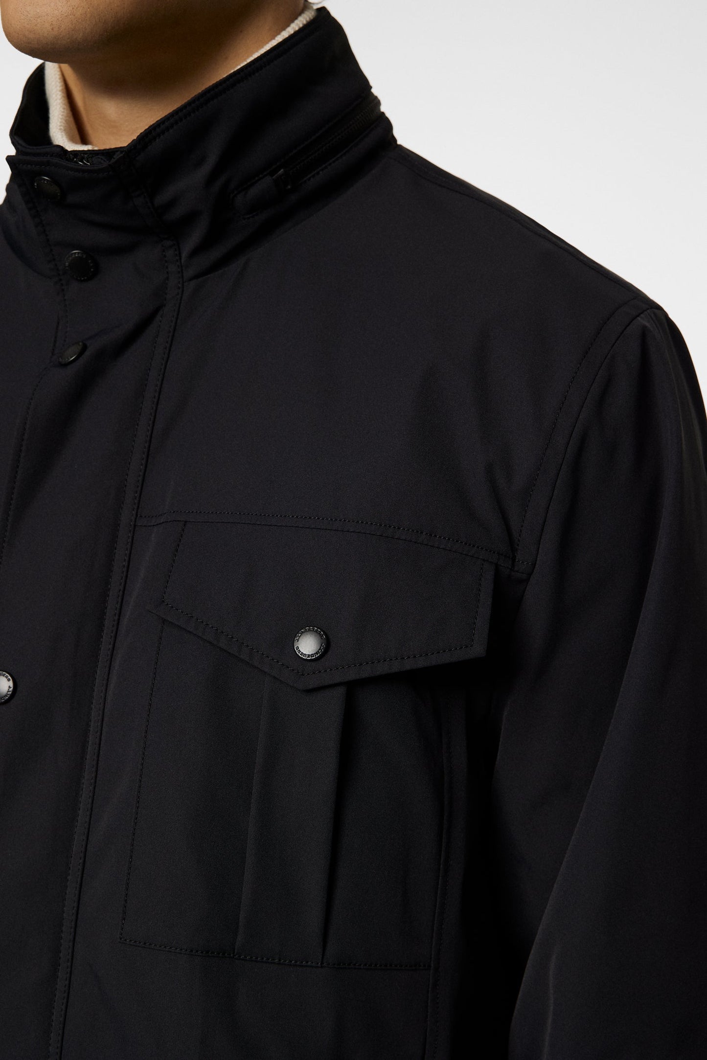 Bailey Poly Jacke / Schwarz