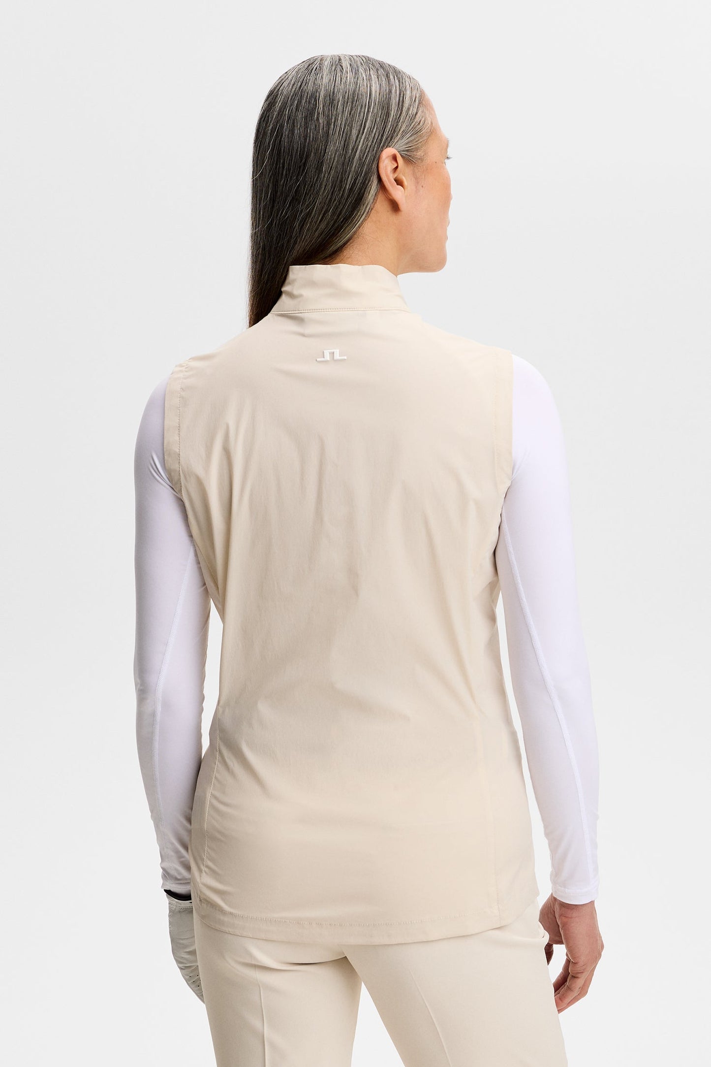 Thorine Wind Packable Weste / Moonbeam